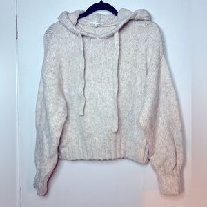 Softest ever crop hooded sweater